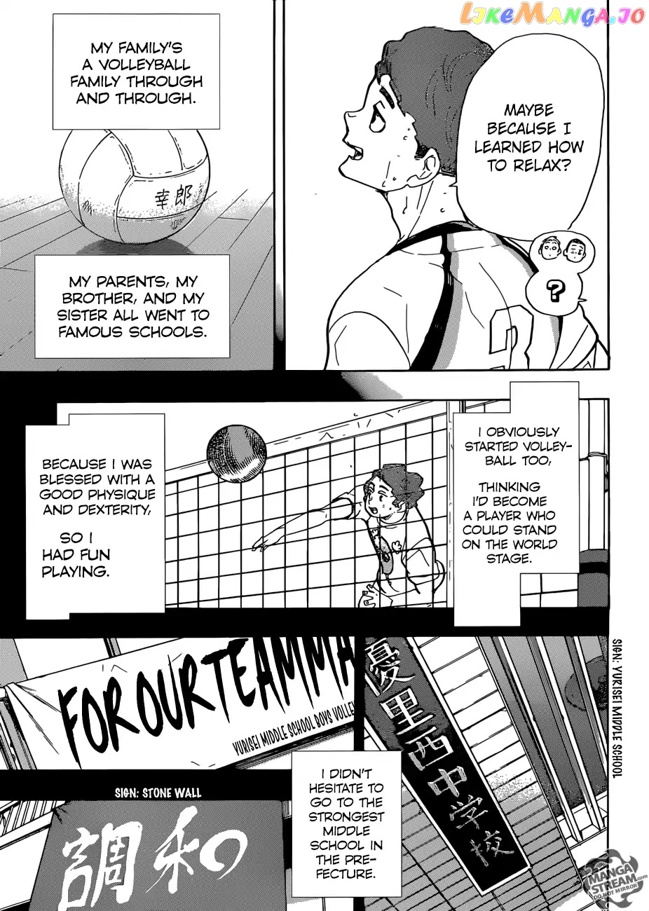 Haikyuu!!, Chapter 351 image 04